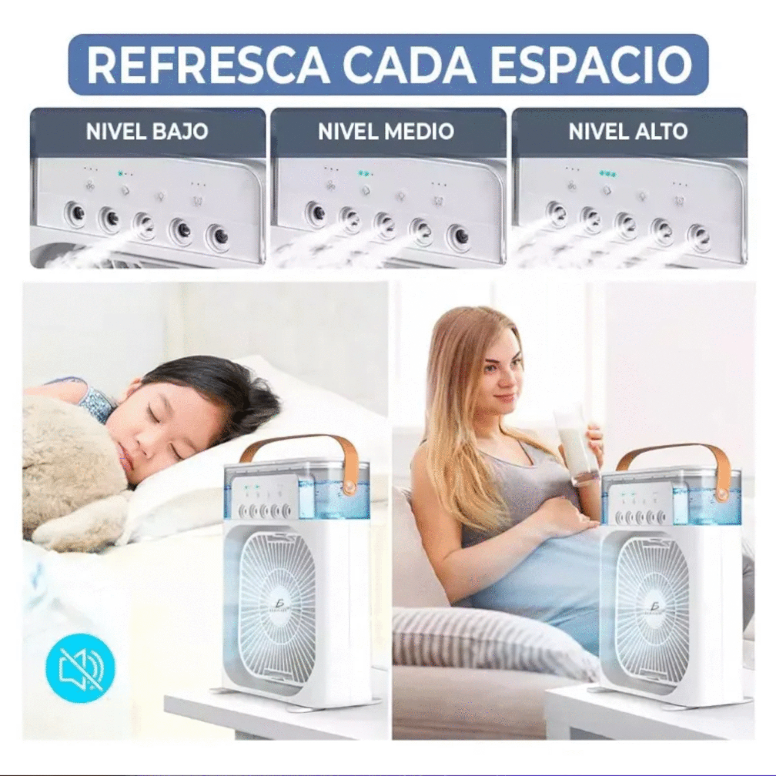 Mini Ventilador Enfriador
