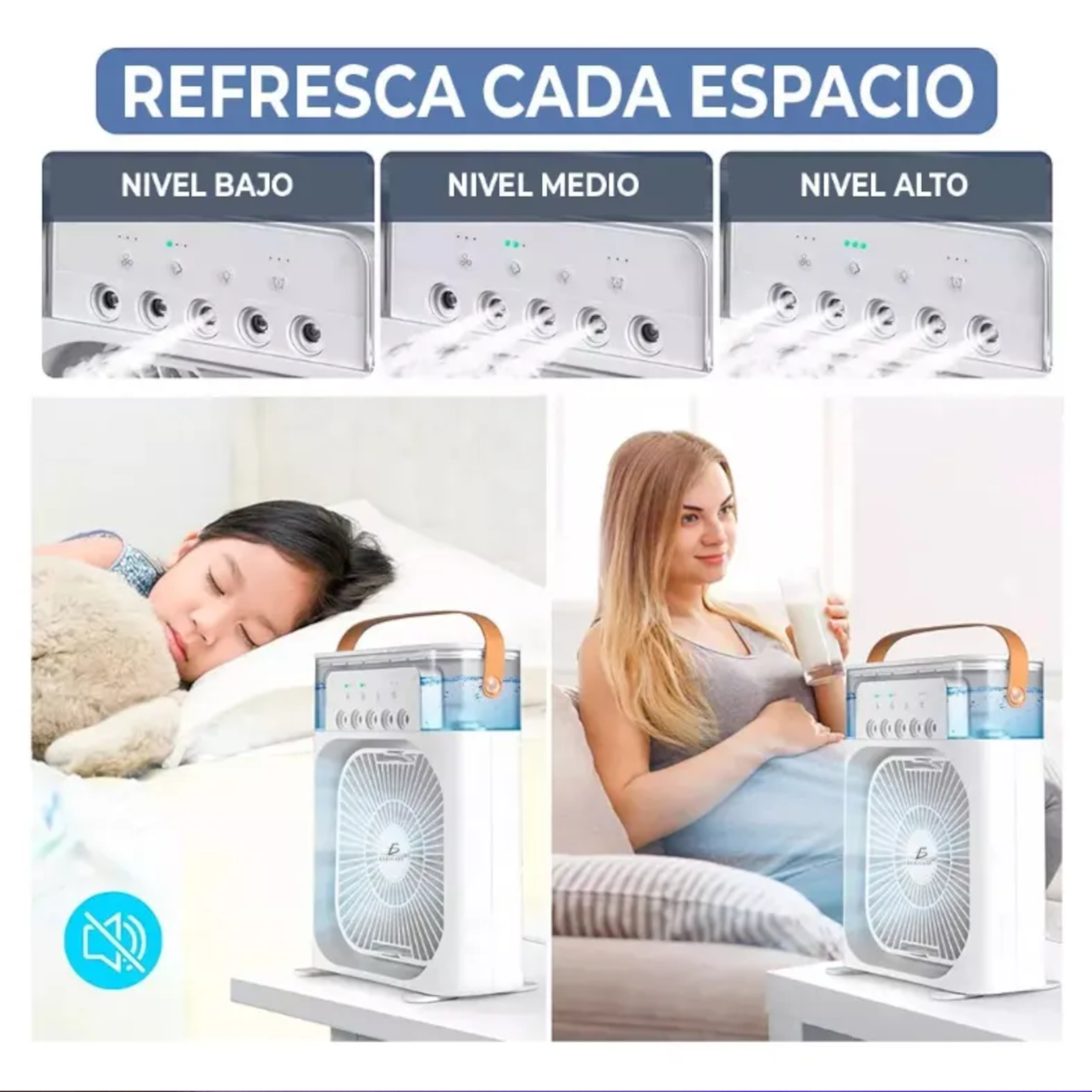Mini Ventilador Enfriador