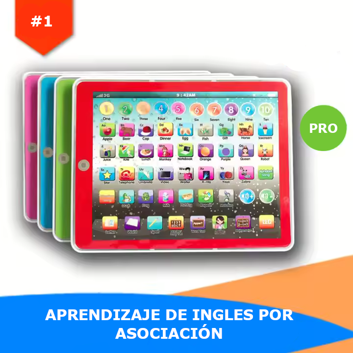 Tableta de aprendizaje de Ingles