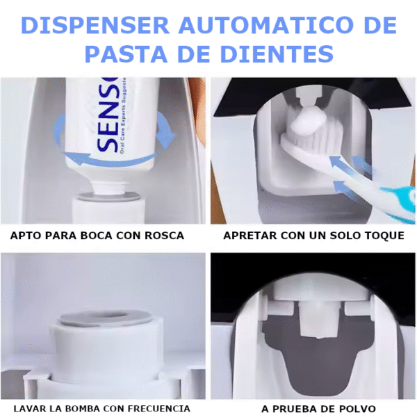 Dispenser de pasta dental