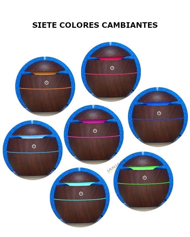 Humidificador textura de madera